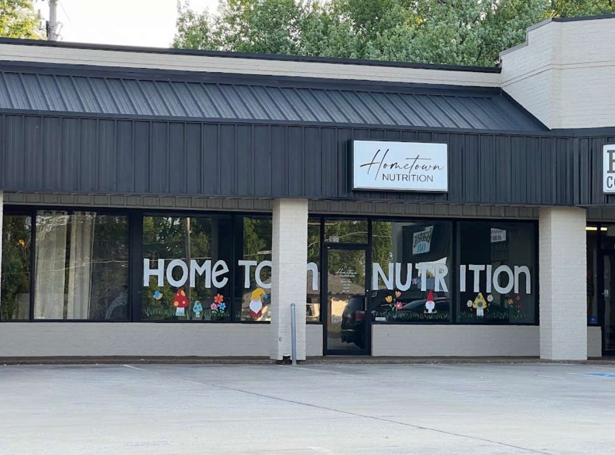A favorite of the seller’s! Smoothies, Teas and Community is found at Hometown Nutrition!