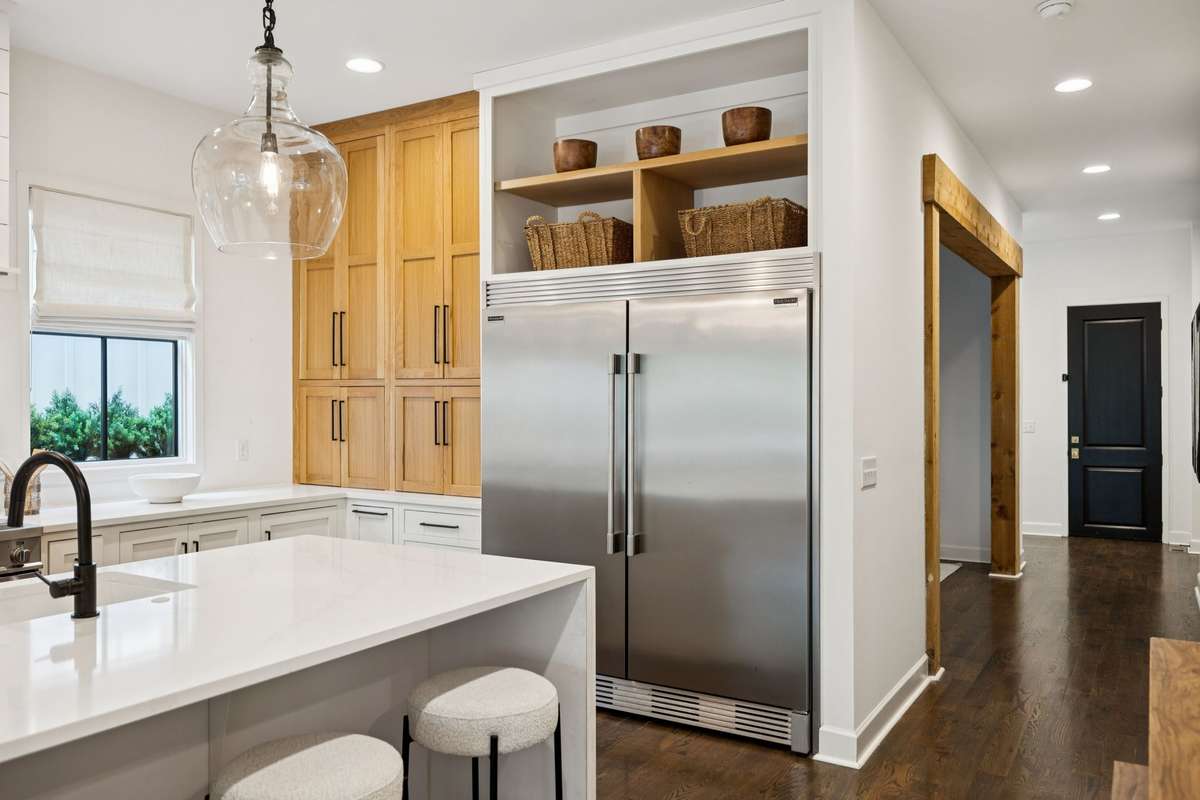 65" Stainless Steel Refrigerator