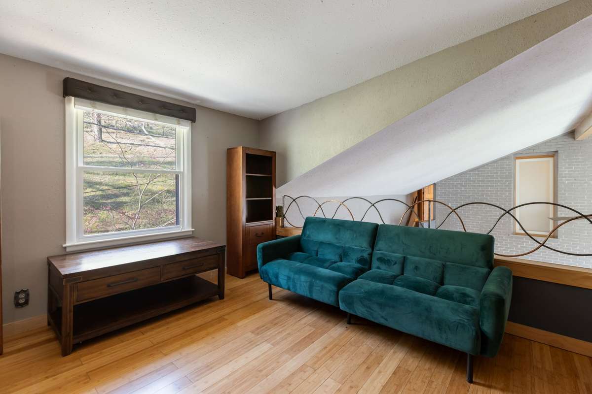 Dining area overlooking Den