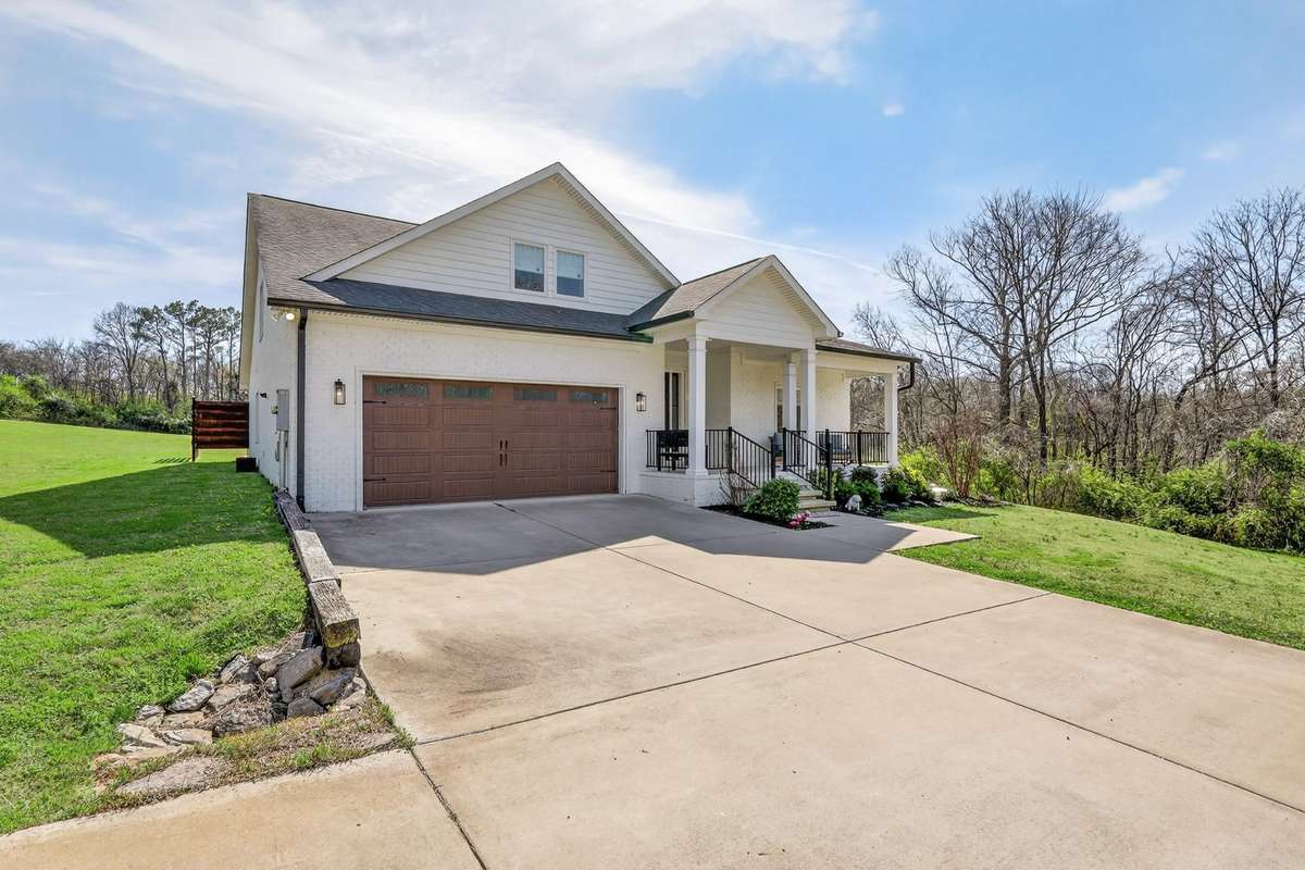 Oversized 2 car garage plus Open Parking
