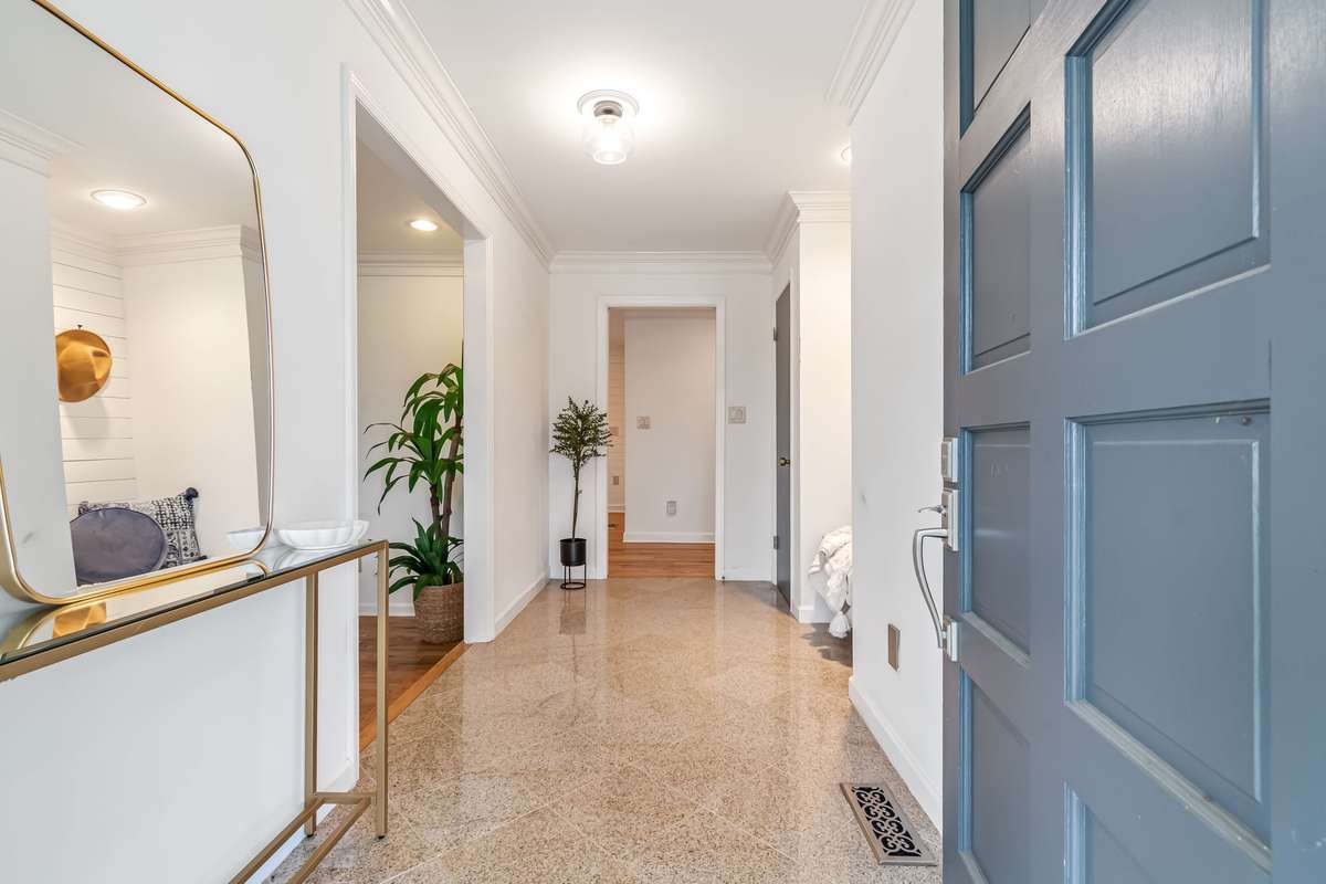 View from front entrance