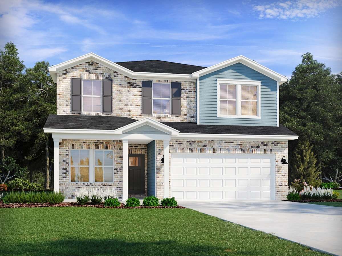 Photo is not of the actual home, but is an inspirational photo of builder’s model home and may depict options, furnishings, and/or decorator features that are not included