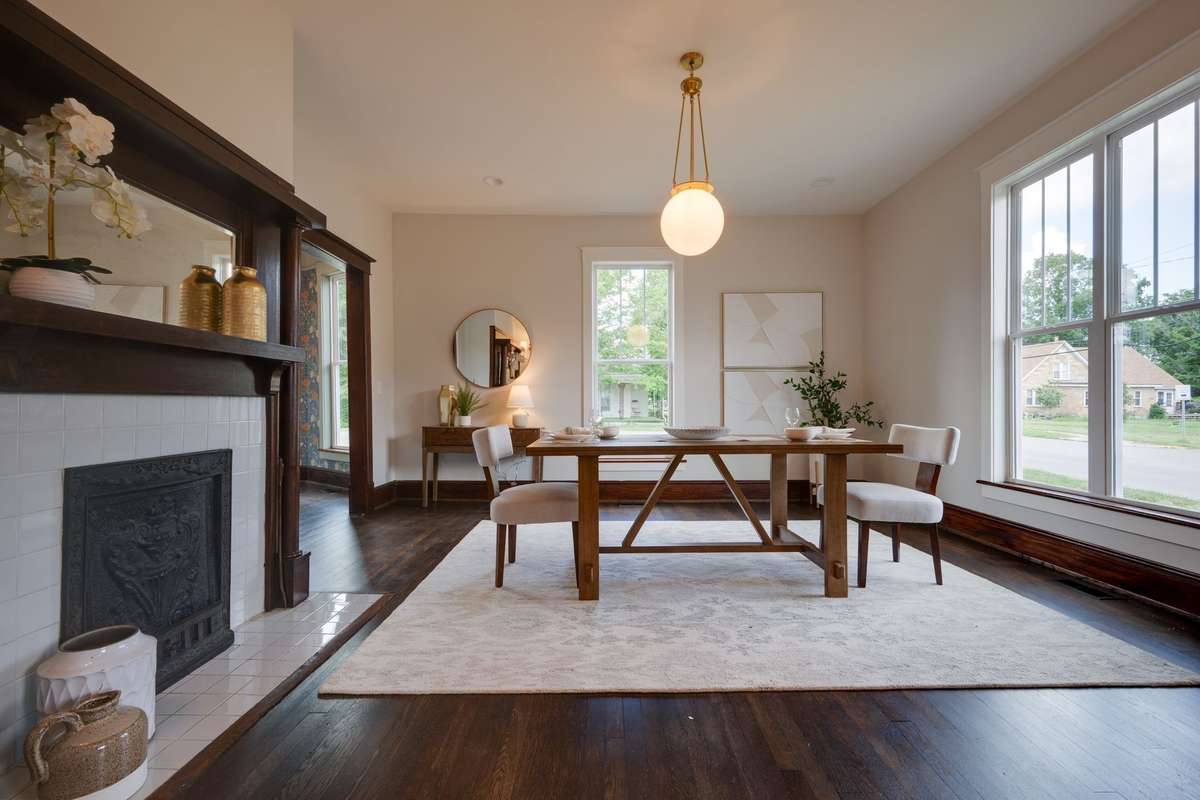 The Original Charm + Historical Significance was Left Intact...with each Piece of Trim, Woodwork + Doors Numbered, Removed, Refinished + Rehung