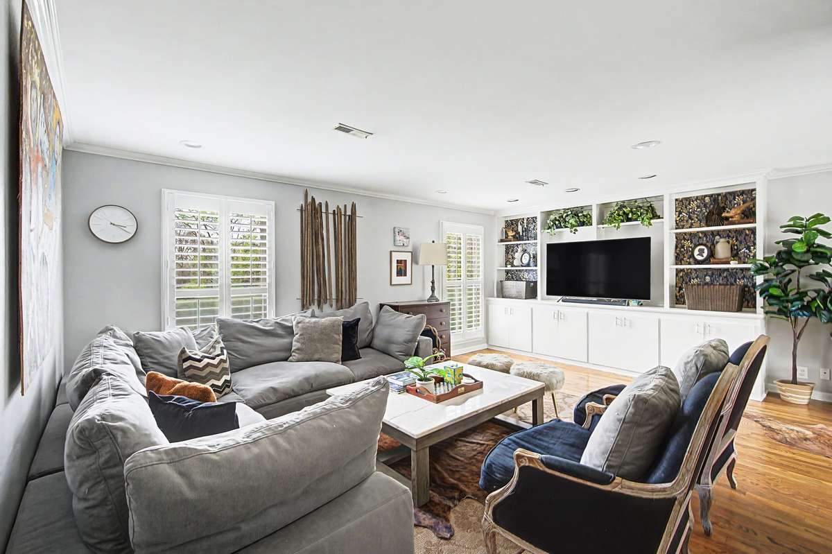 Perfect for a media room, den, or quiet retreat