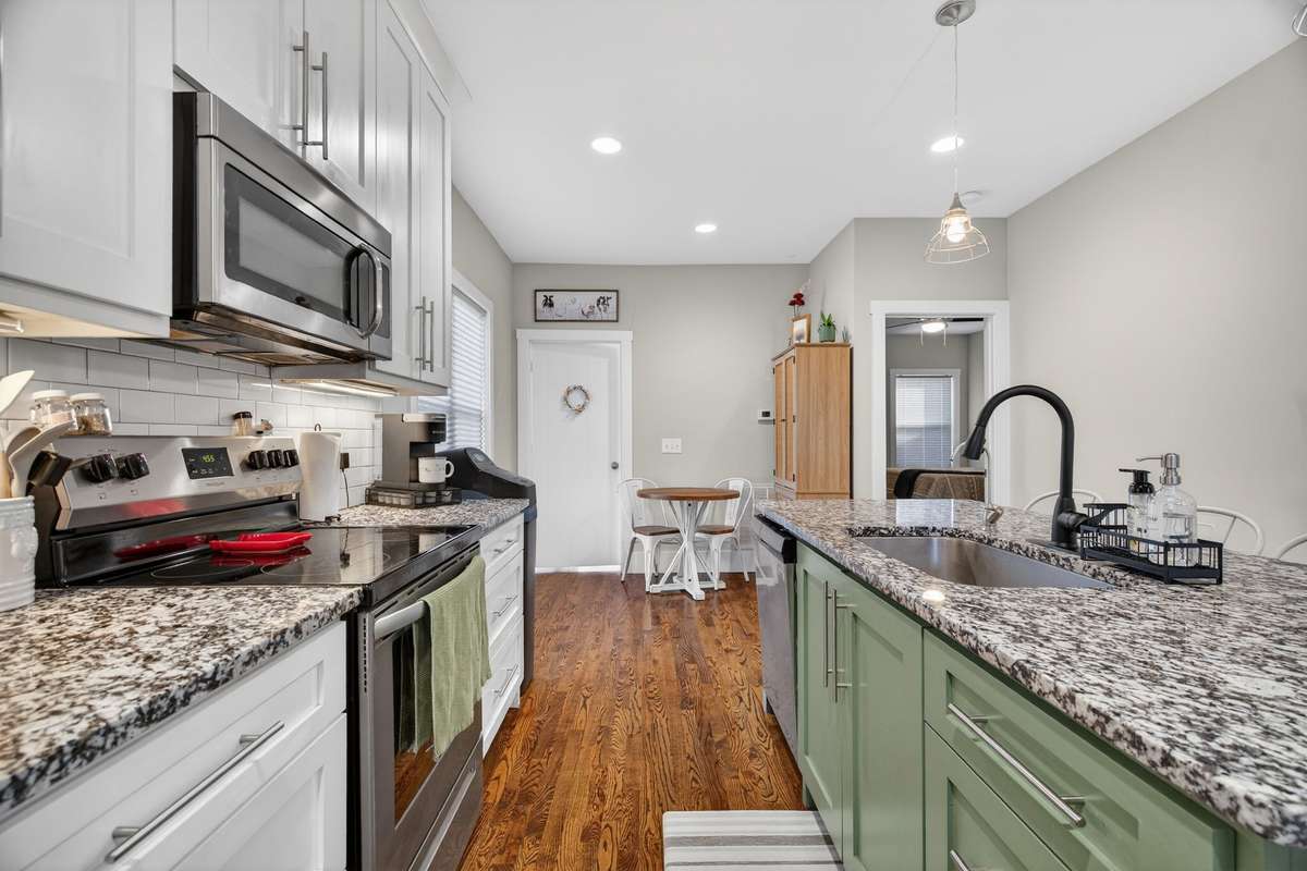 Lots of counter space.