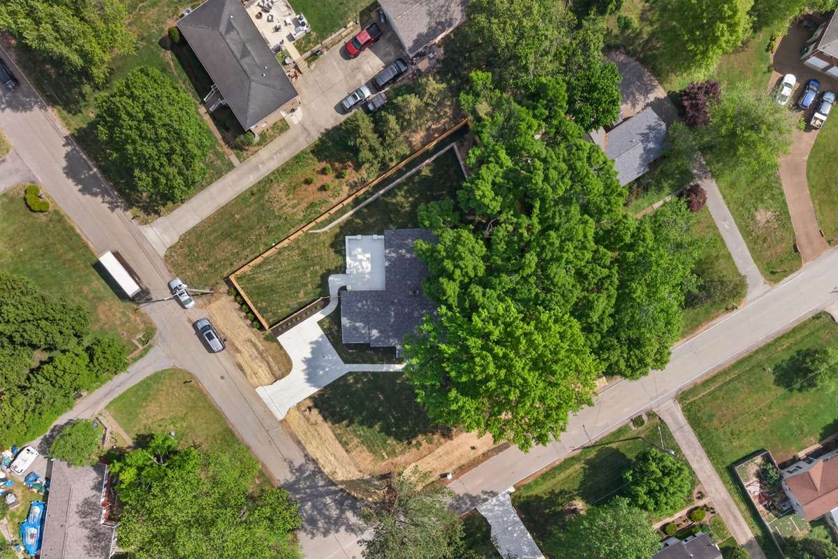 Large corner lot with plenty of privacy