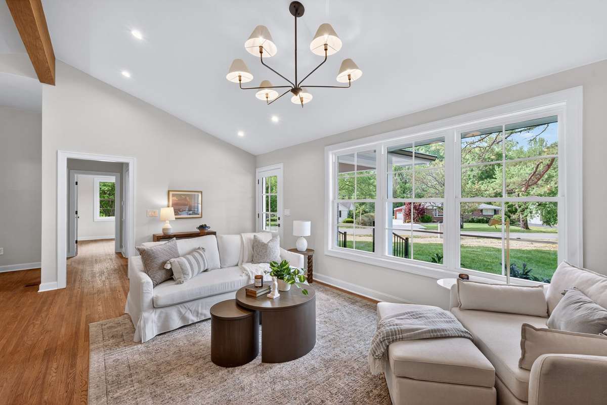 Enjoy the views from your bright, open living space.