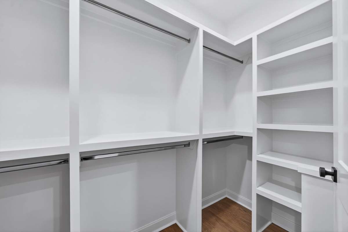 Large walk-in closet