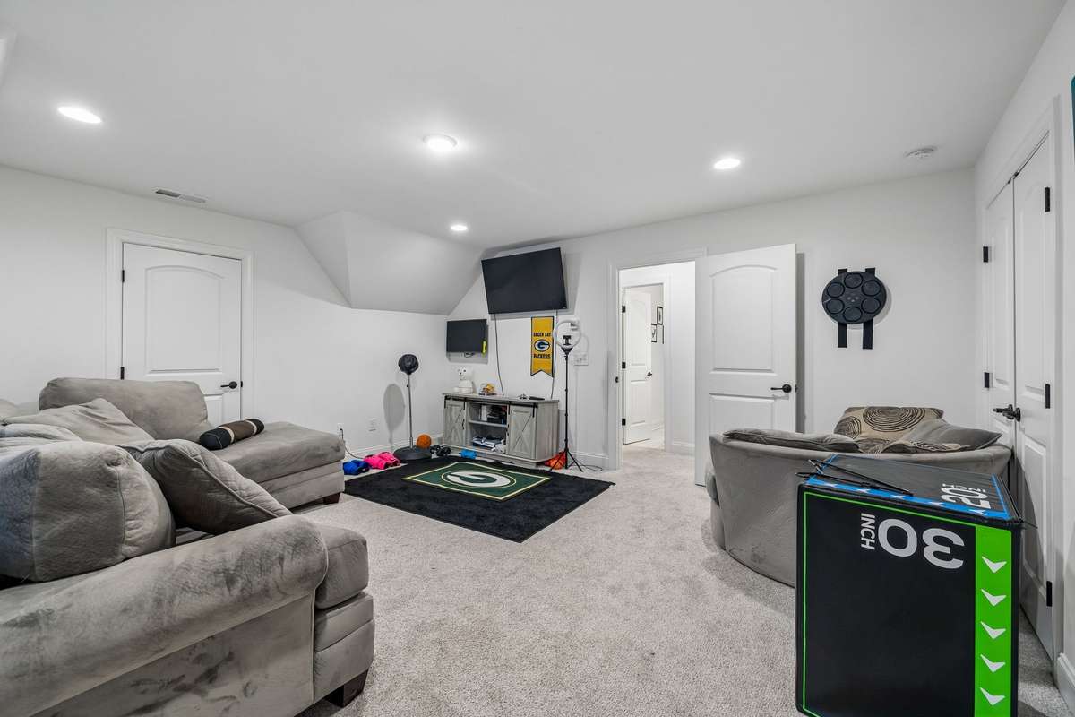 2nd floor bonus room, over garage.