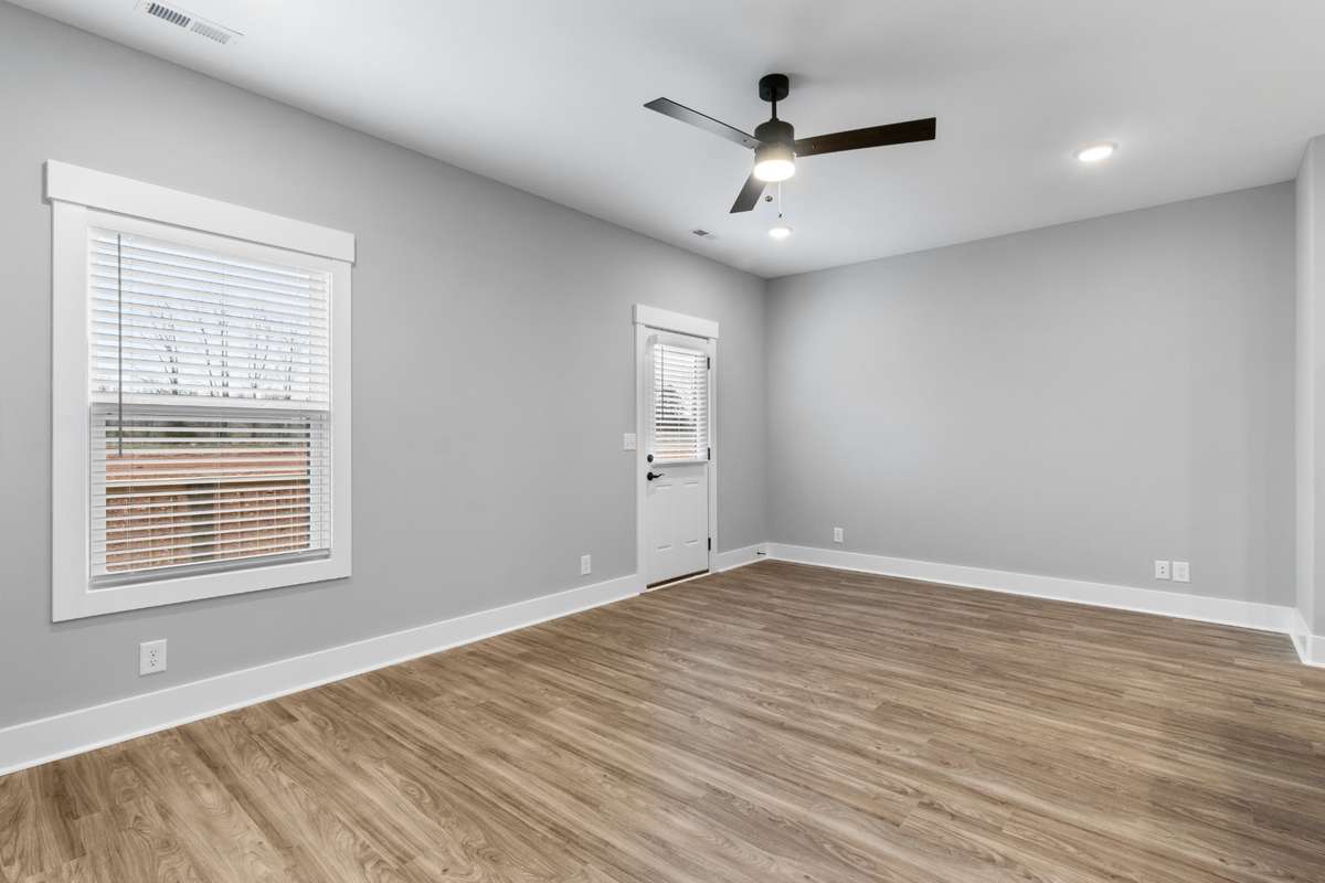 Nice open living space on the main level.