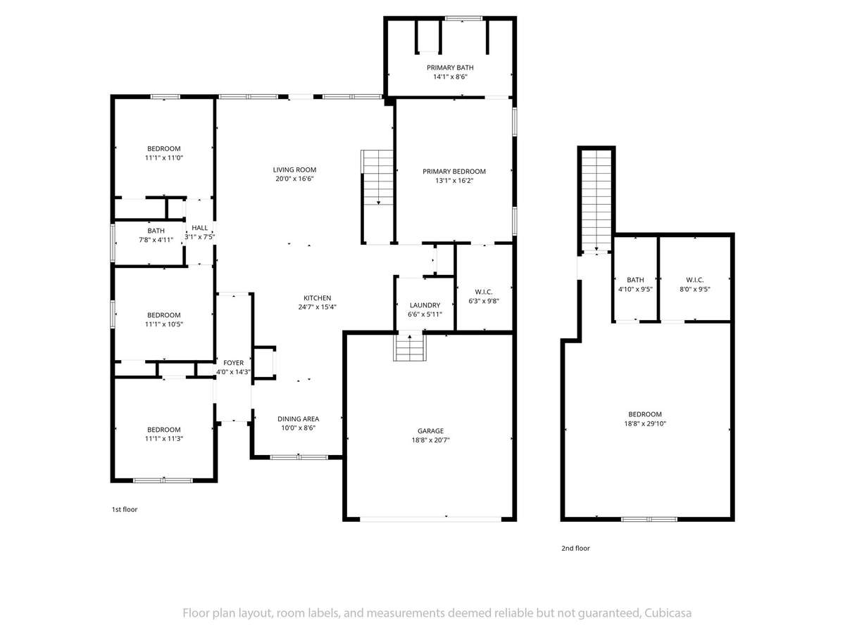 Floor plan - approximate measurements