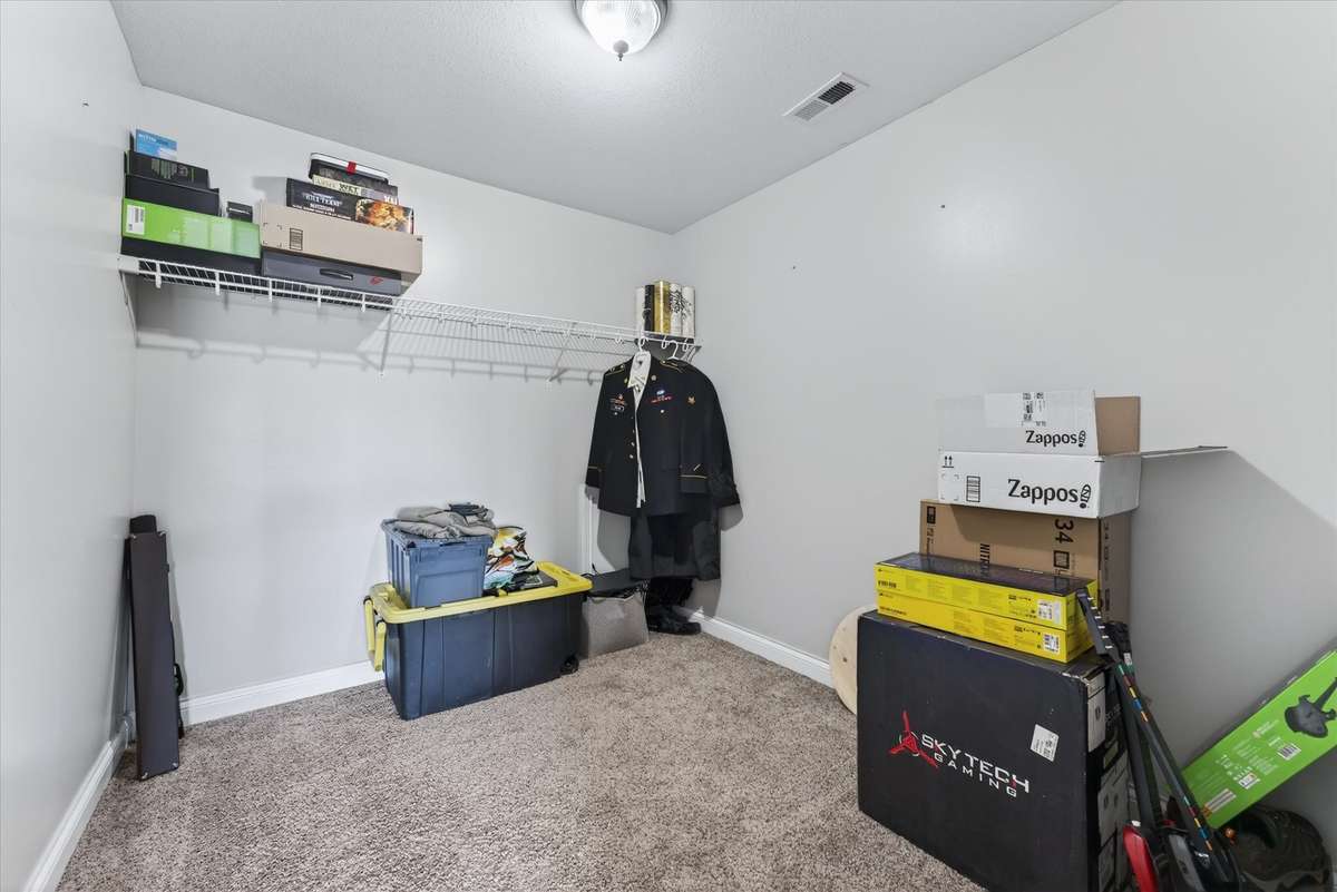 Large Walk In Closet - Upstairs Bonus Room