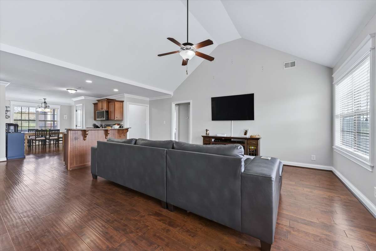Living Room - Kitchen - Dining