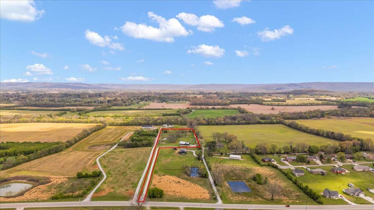 View with the drone view.