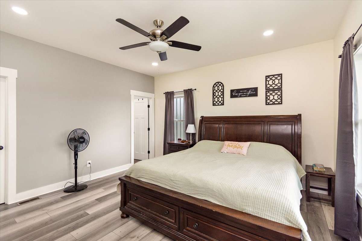 This is the Master Bedroom.