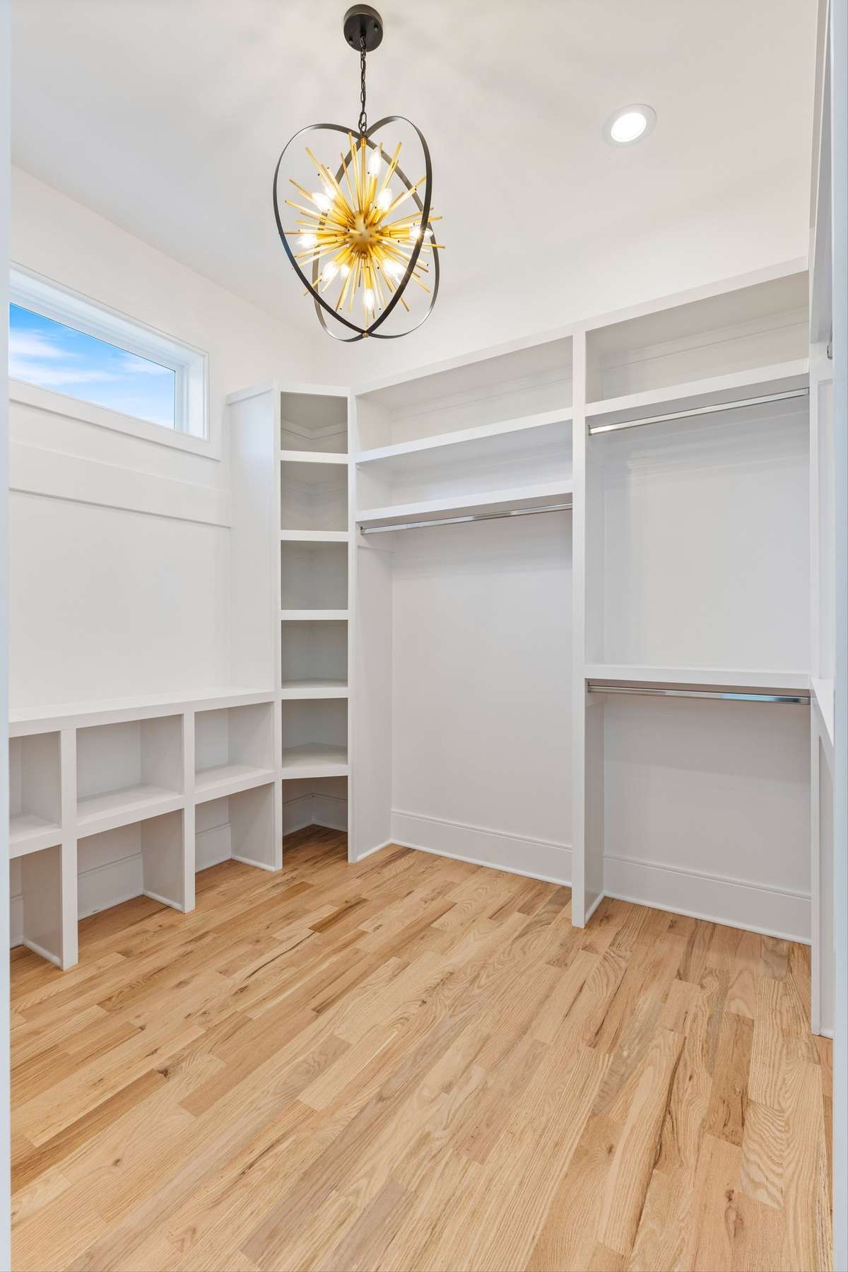 Primary closet