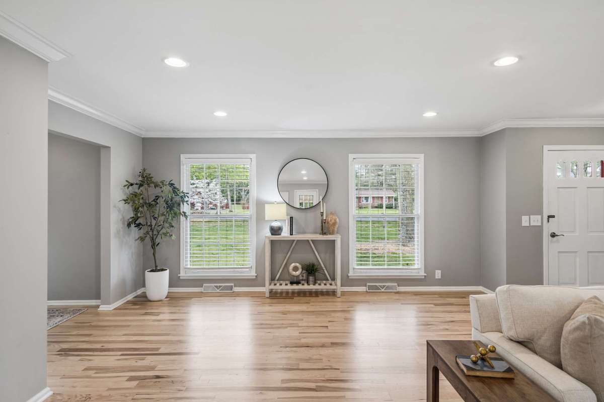 This space could be a home office if desired