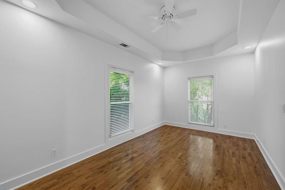 There is great natural light in this room as well, which overlooks the large back yard.