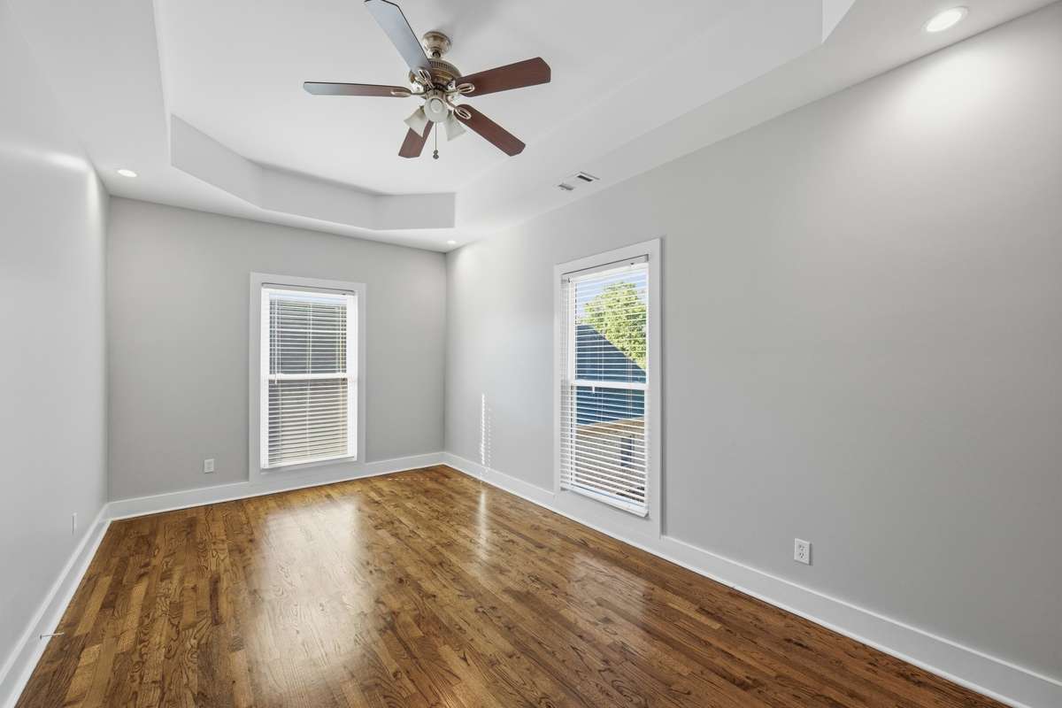 There is great natural light in this room as well, which overlooks the large back yard.
