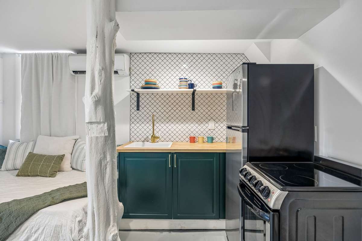Kitchen in the basement Bonus area