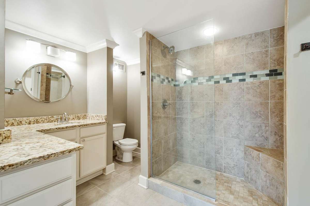 Primary Bathroom with walk in shower