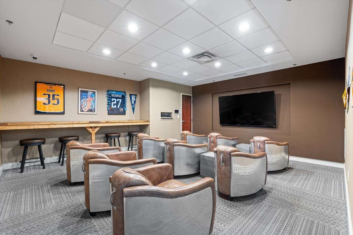 Theater room