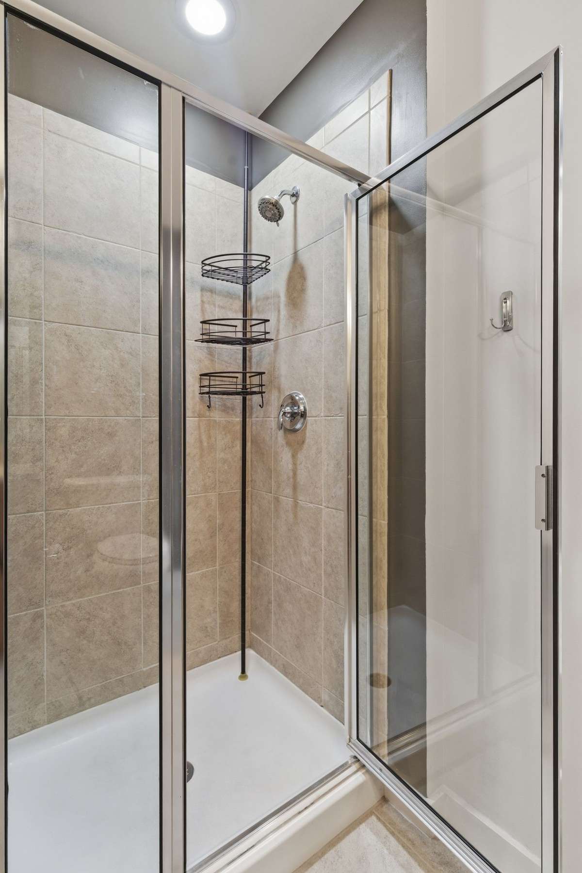 Separate shower