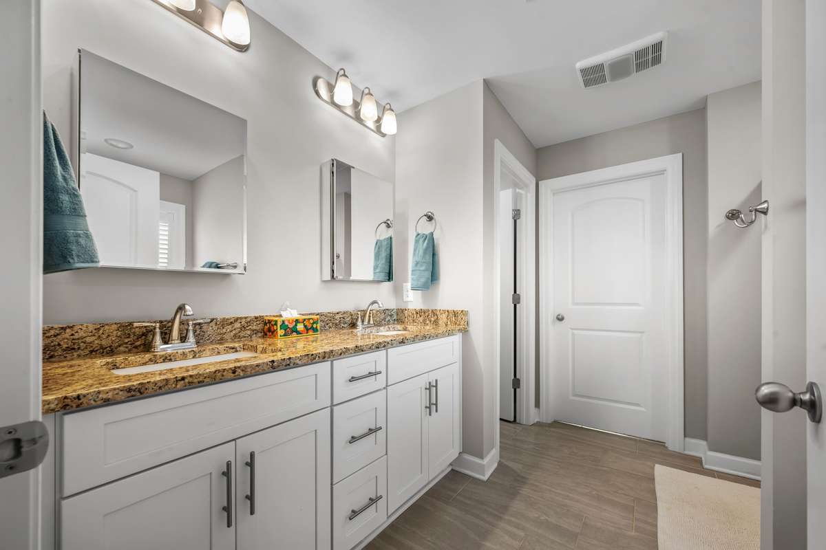 Double vanity in Primary Bath.