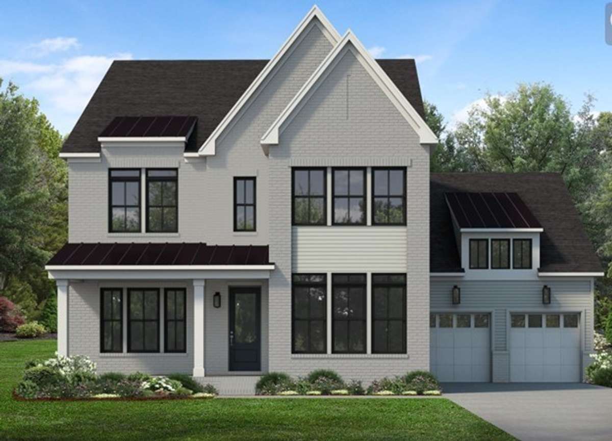 An additional color scheme for the Transitional elevation of the Liora.