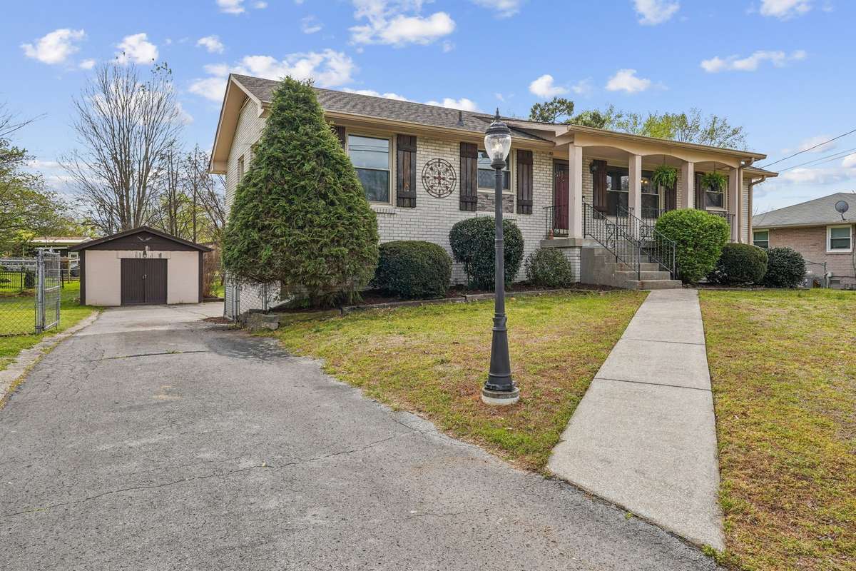Renovated Ranch style home on a full basement with a shop.