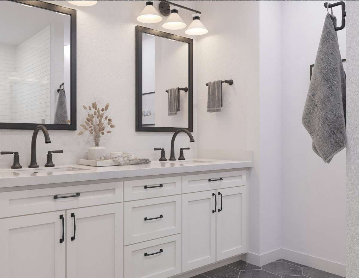 Choose the bathroom that matches your aesthetic