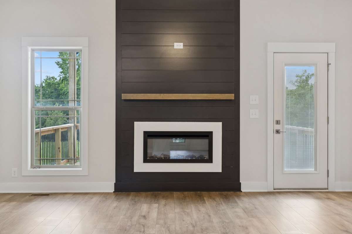 electric fireplace view 2