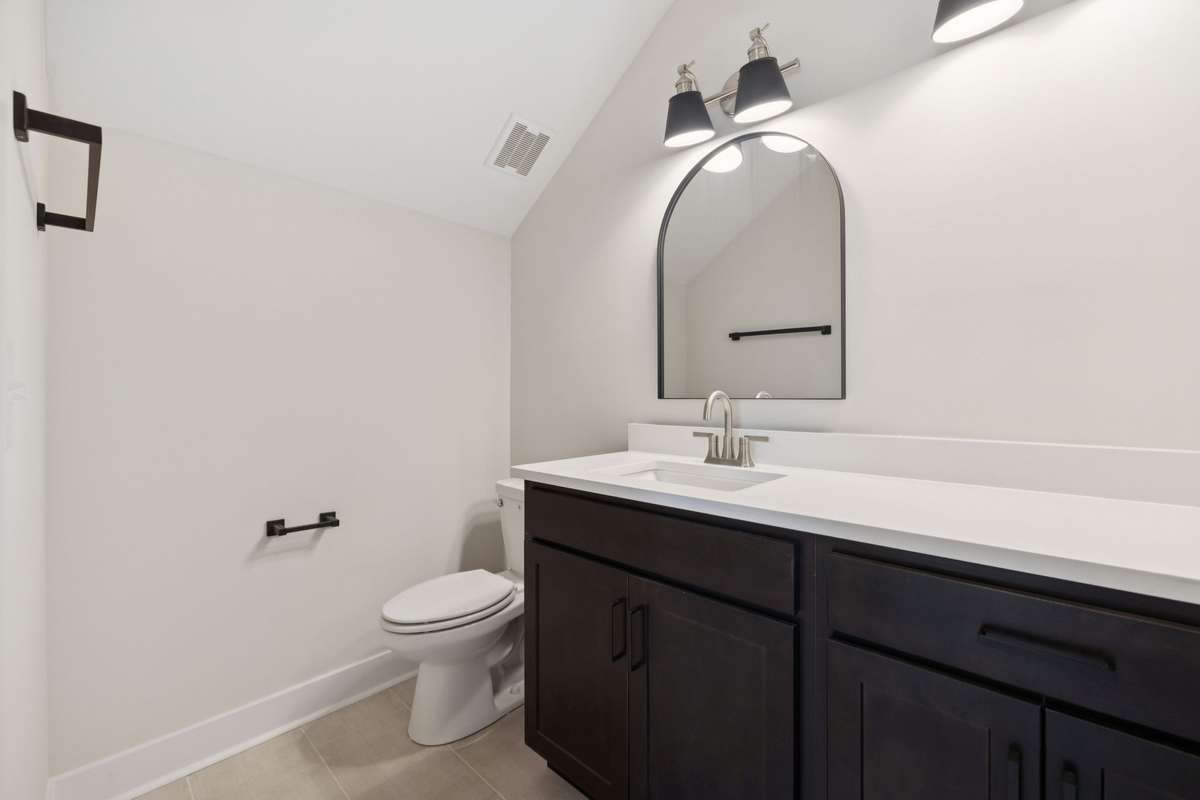 half bath in bonus room