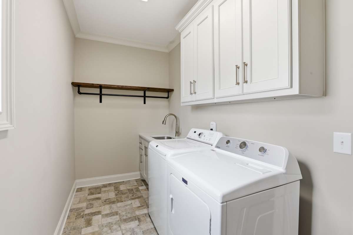 Laundry room with sink for convienence