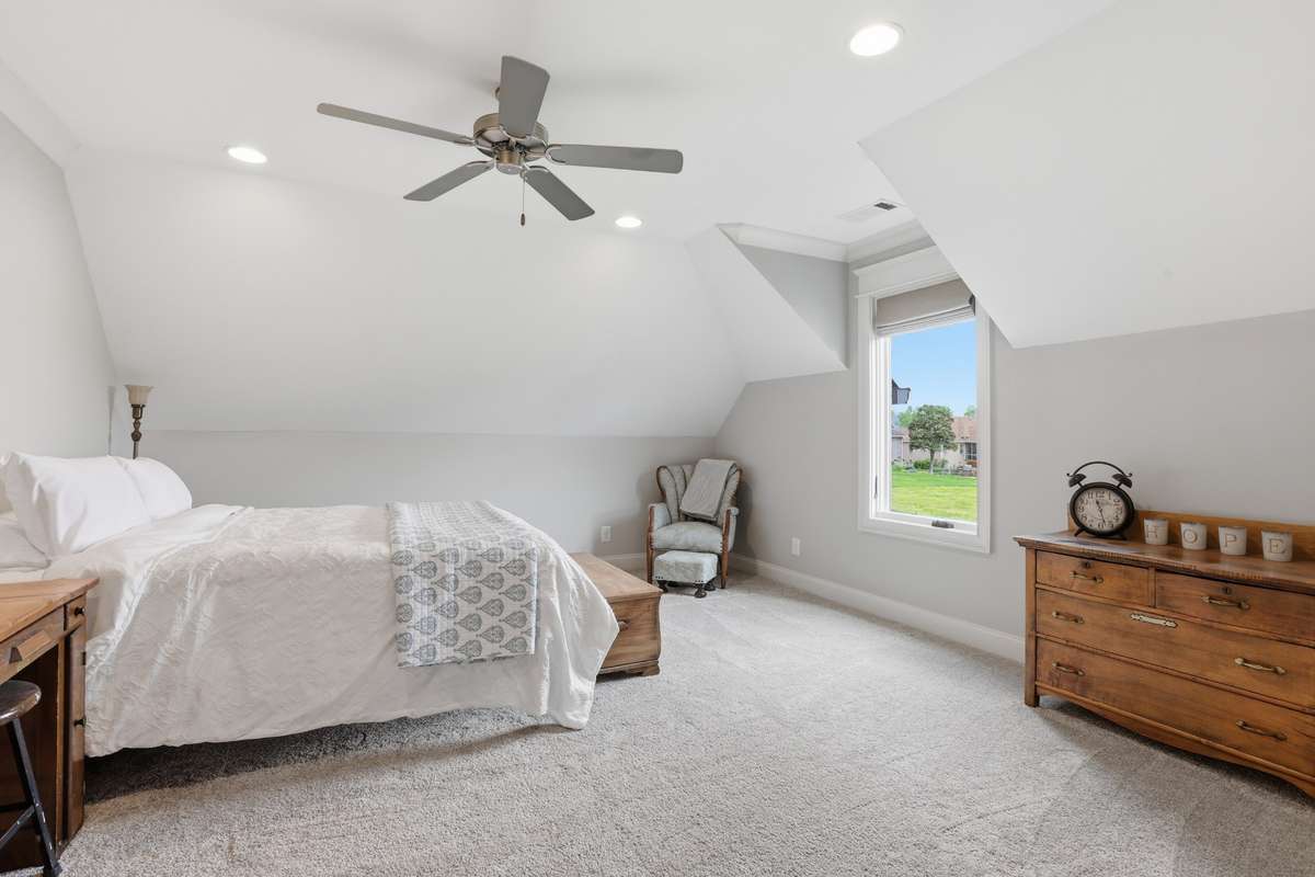 Bedroom #5 with walk-in closet and en-suite bath