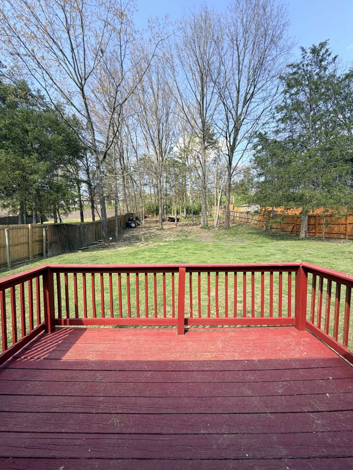 Back Patio Deck