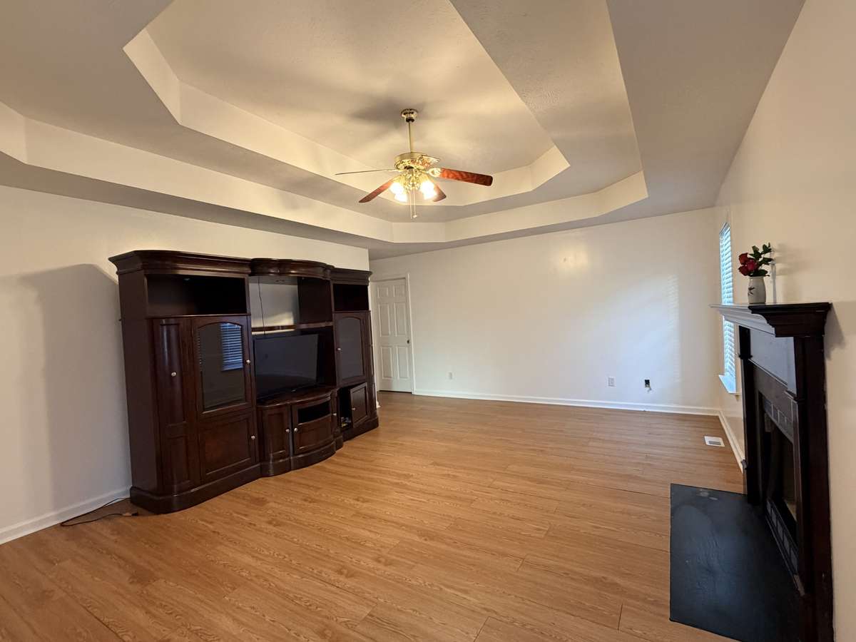 The Furniture in the Living Room will remain if buyer would like to keep it.