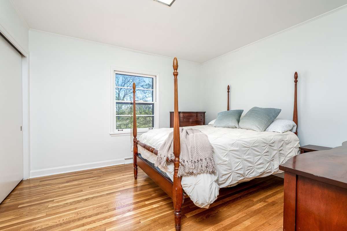 Secondary Bedroom with double closets