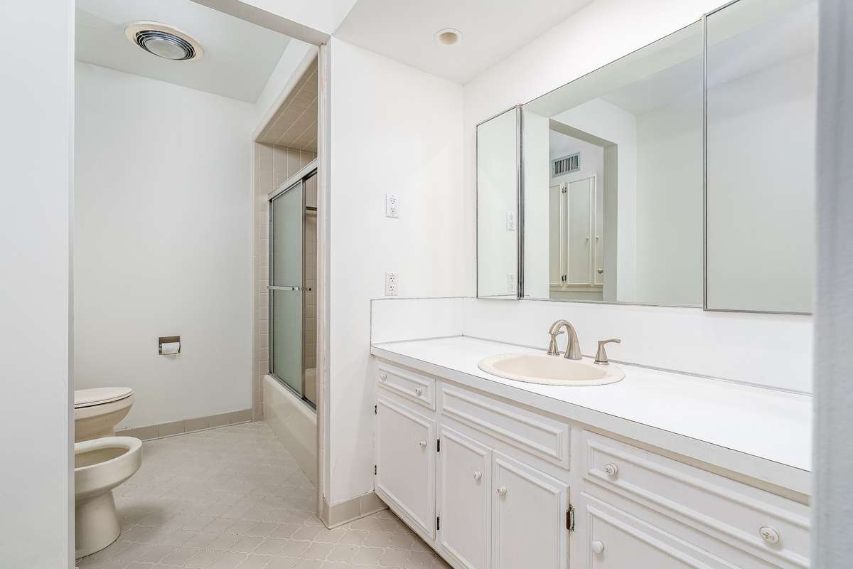Primary Bath w/ tub - shower combo