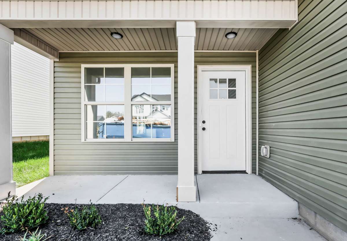 Charming covered front porch