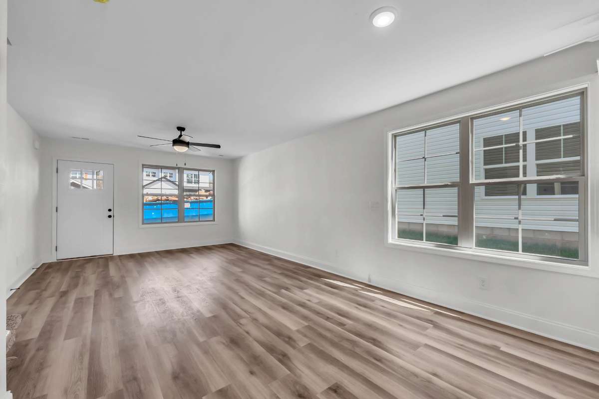 Living room looking from dining room