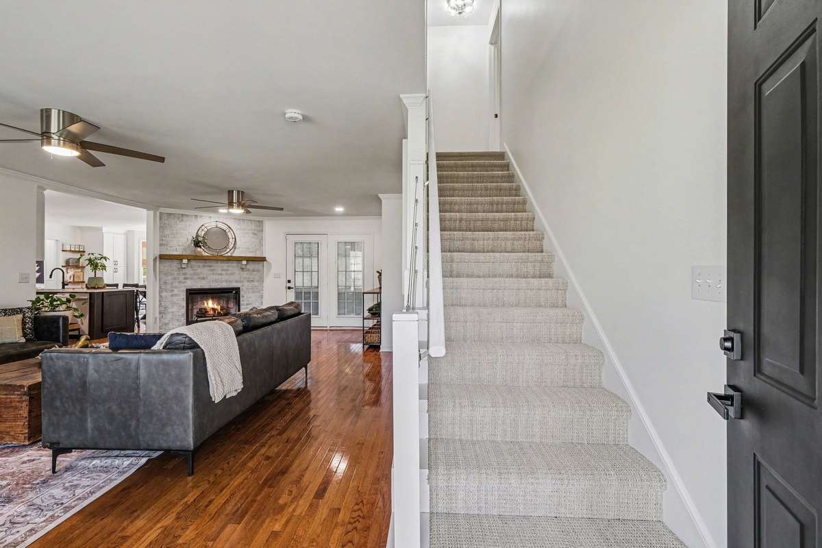 Entering to the living room