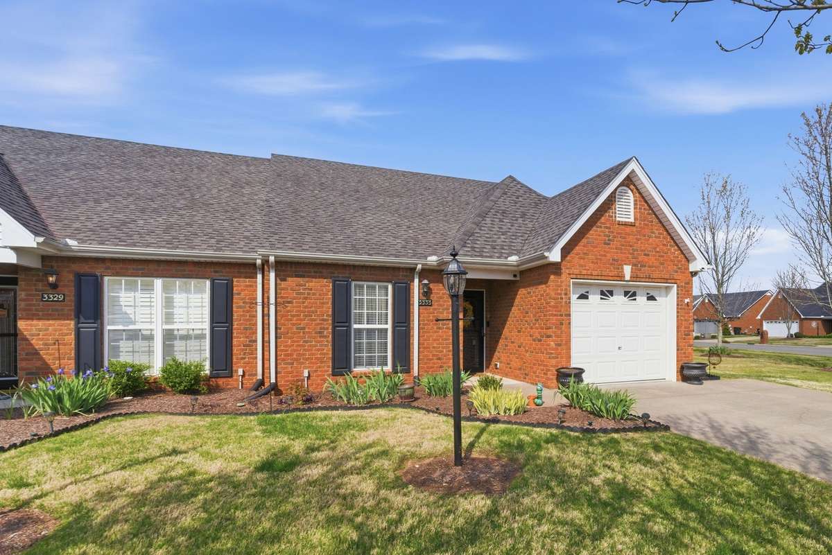 The HOA covers all lawn maintenance for low-maintenance living