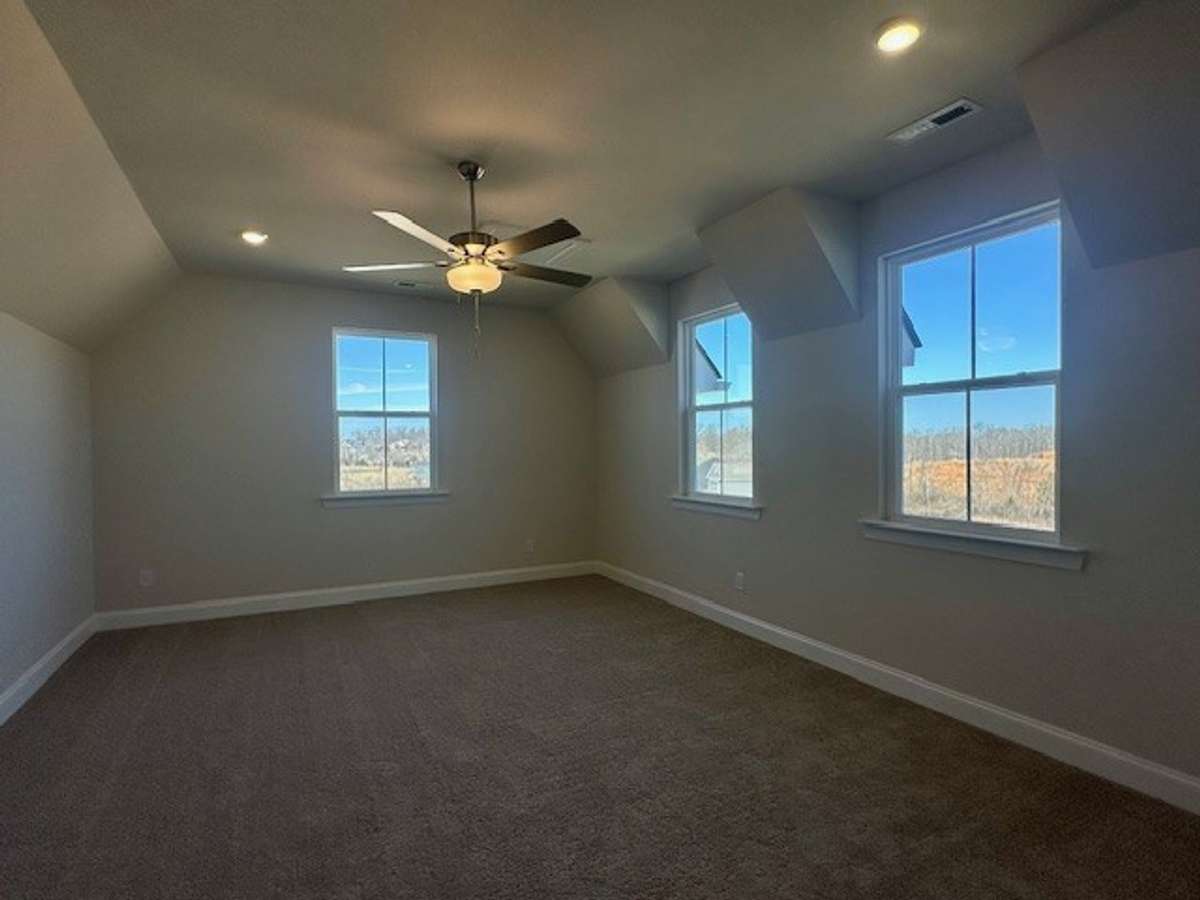 Upstairs Bonus Room is ready for game nights, movie nights, and so much more!