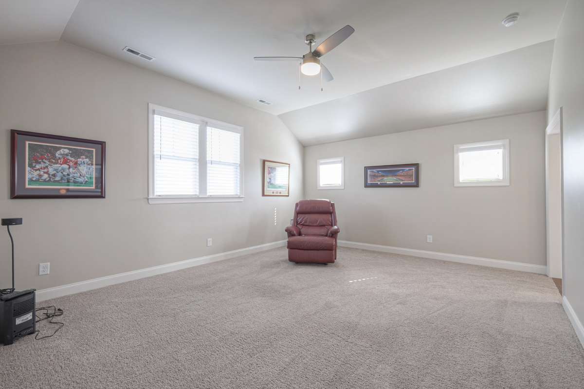 Upstairs bonus room