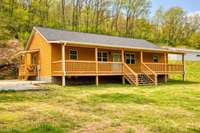 Great full length front porch