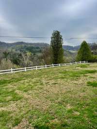 Front yard and view from front porch