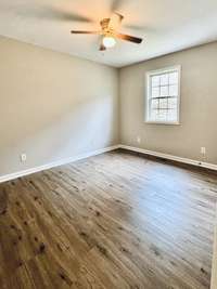 Flex room with a small walk in closet