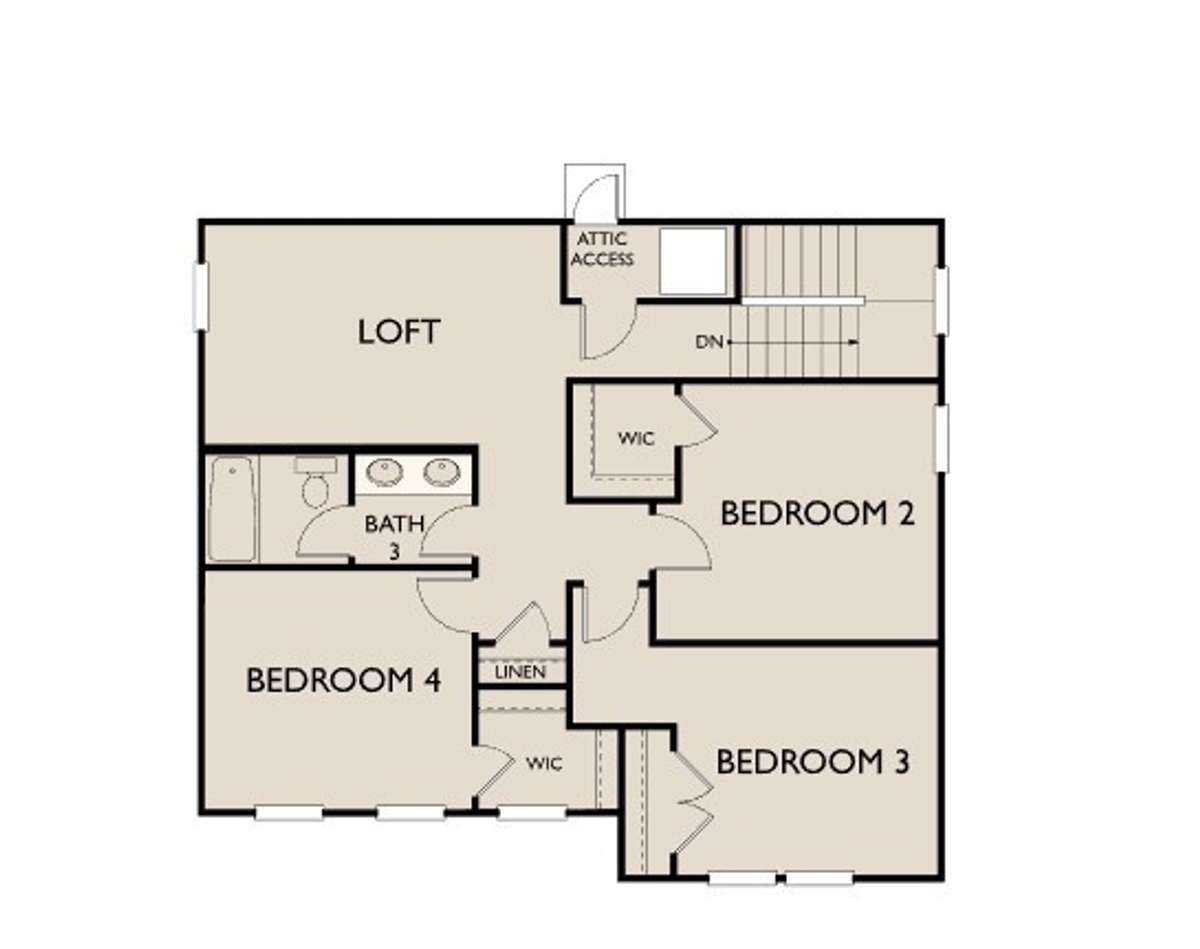 Blake second floor