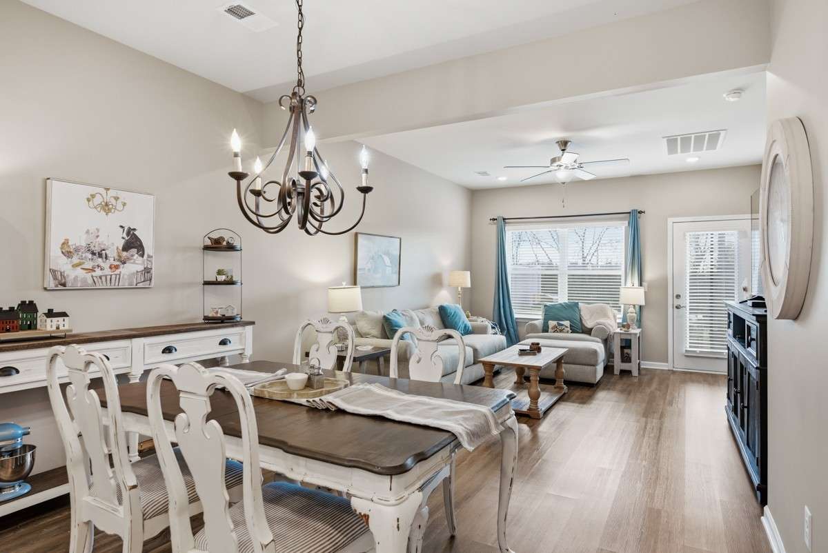 Large open floor plan